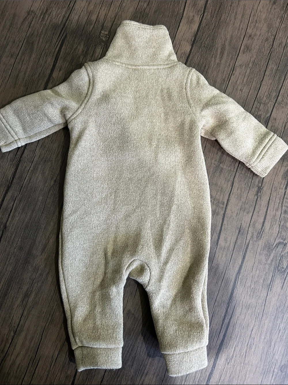 Old Navy Unisex Shall Collar Knit One-Piece with Nordic Pattern size 3-6 months
